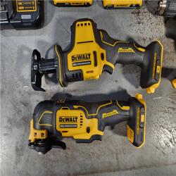 HOUSTON LOCATION - AS-IS DeWalt 20V MAX ATOMIC Cordless Brushless 3 Tool Combo Kit