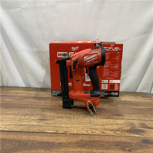 AS IS M18 FUEL 18-Volt Lithium-Ion Brushless Cordless 18-Gauge 1/4 in. Narrow Crown Stapler (Tool-Only)