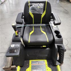 DALLAS LOCATION - AS-S RYOBI 80V HP Brushless 30 in. Battery Electric Cordless Zero Turn Riding Mower