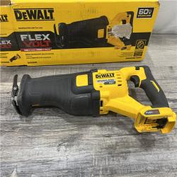 AS-IS DeWalt DCS389B FLEXVOLT 60V MAX Cordless Brushless Reciprocating Saw (Tool-Only)