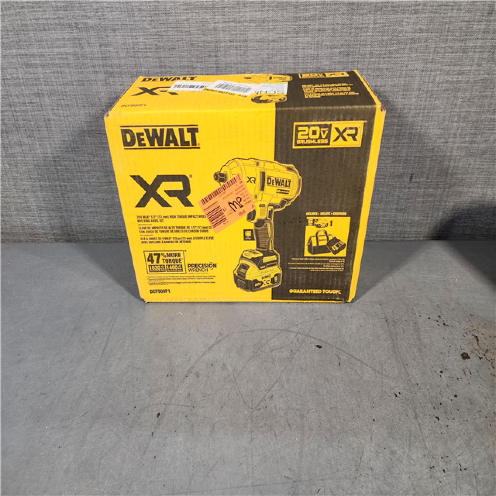 HOUSTON LOCATION - AS-IS DEWALT 20V MAX* XR 1/2  High Torque Impact Wrench with Hog Ring Anvil