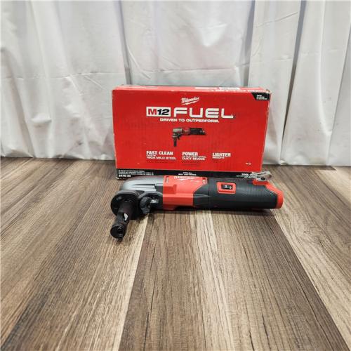 AS IS Milwaukee M12 FUEL Brushless Cordless 16 Gauge Variable Speed Nibbler (Tool Only)