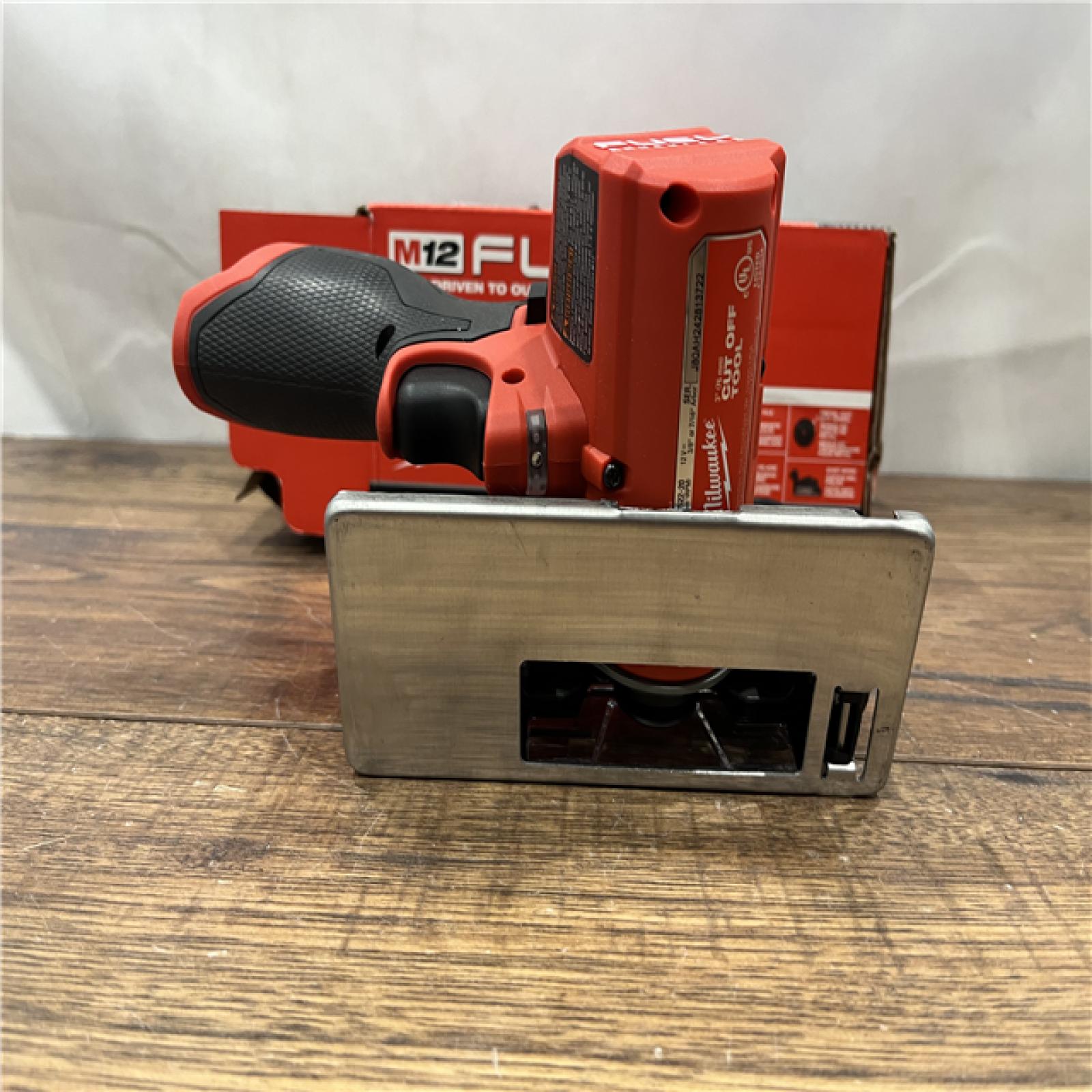 AS IS M12 FUEL 12V Lithium-Ion Brushless Cordless 3 in. Cut Off Saw (Tool-Only)