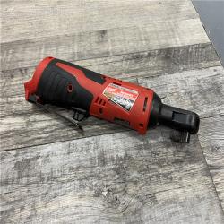 AS-IS MILWAUKEE 2457-20 .38 in. M12 Cordless Ratchet Only