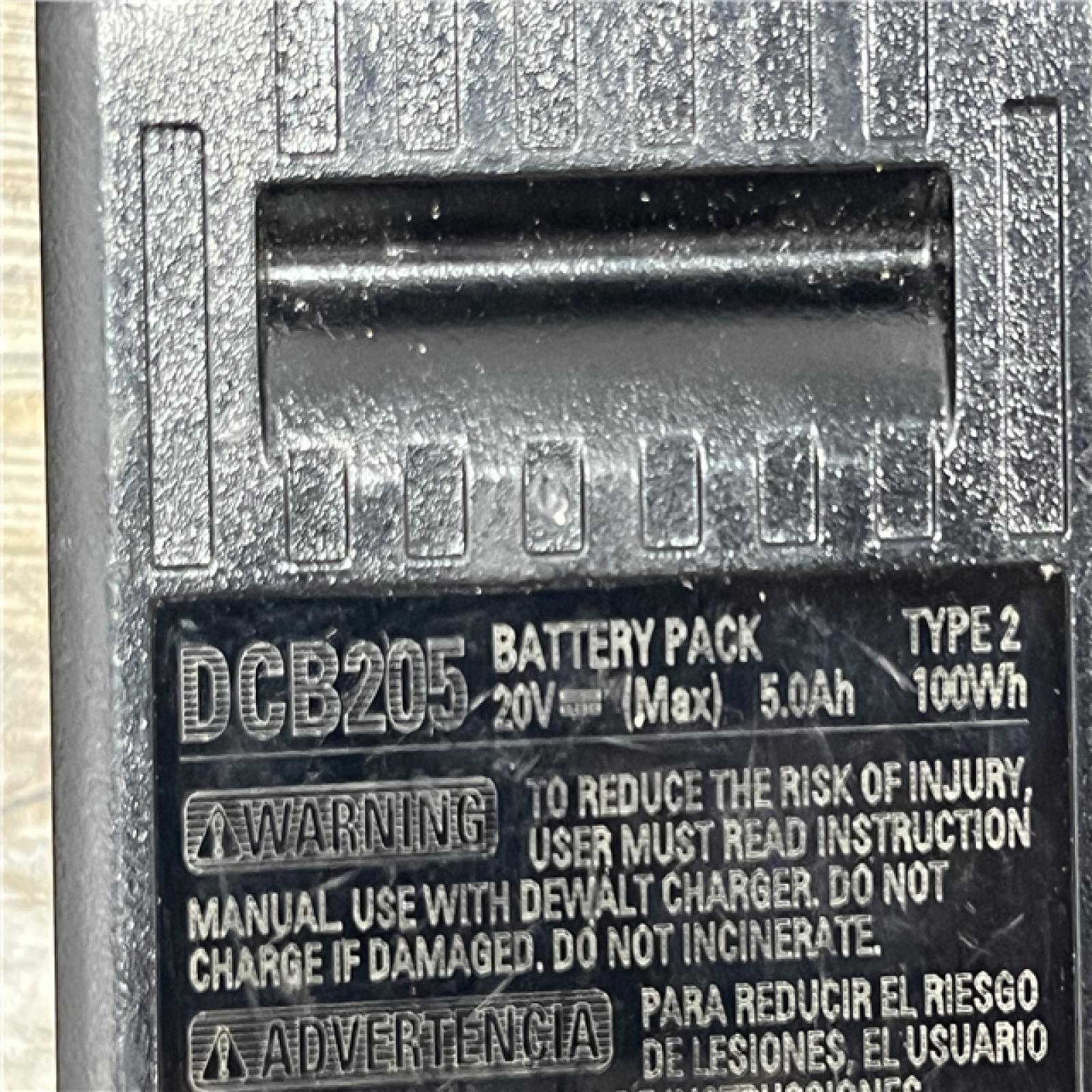 AS-IS DEWALT 20-Volt Maximum XR 5.0 Ah Battery Pack and Charger