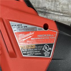 AS-IS MILWAUKEE M12 12V Lithium-Ion Cordless Combo Kit (5-Tool) with Two 1.5Ah Batteries, Charger & Tool Bag