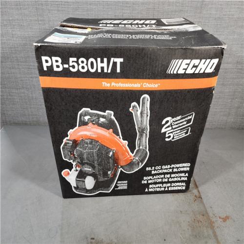 HOUSTON LOCATION - AS-IS ECHO 216 MPH 517 CFM 58.2cc Gas 2-Stroke Backpack Leaf Blower with Tube Throttle