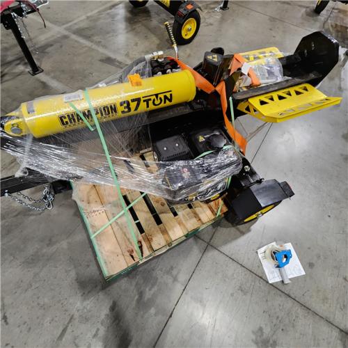 Dallas Location - As-Is Champion Power Equipment 37 Ton 338cc Gas Powered Log Splitter