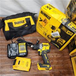 AS-IS DEWALT 20V MAX XR Brushless Cordless 1/2 Drill/Driver Kit