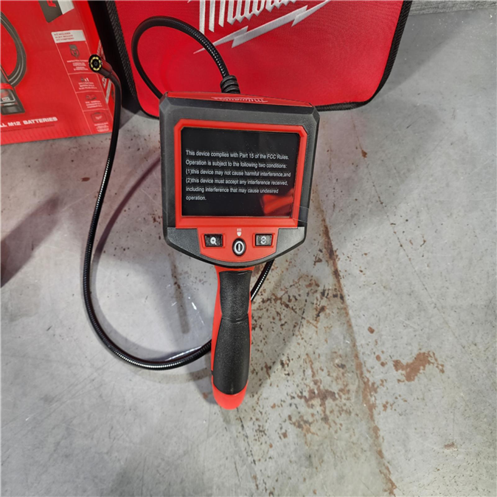 HOUSTON LOCATION - AS-IS (APPEARS LIKE NEW) M12 12V Lithium-Ion Cordless M-SPECTOR 360-Degree 4 Ft. Inspection Camera Kit