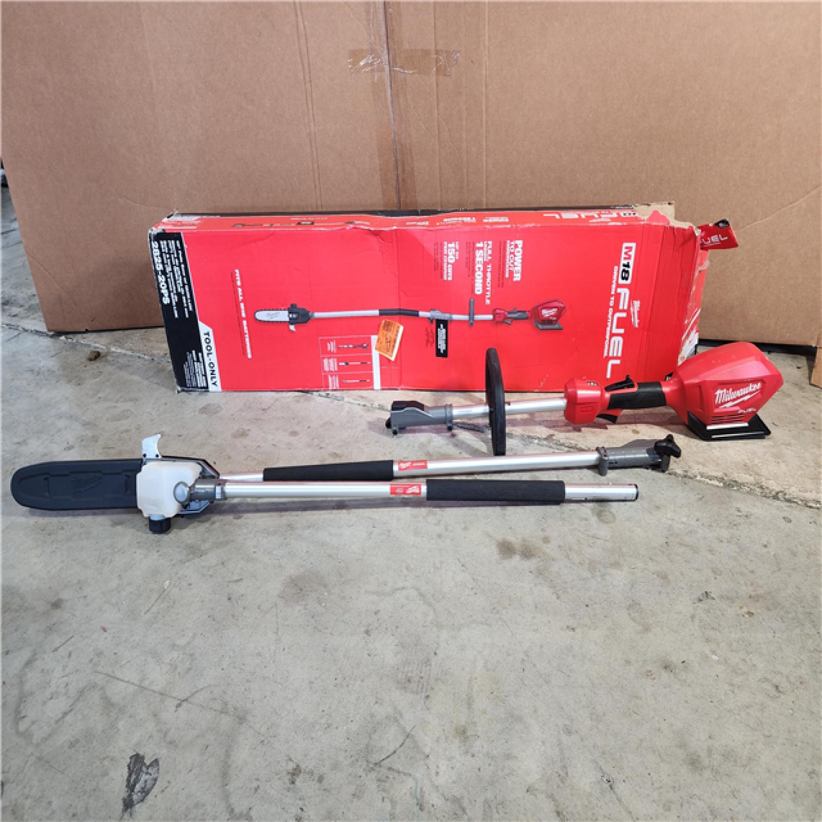 HOUSTON LOCATION - AS-IF M18 FUEL 10 in. 18V Lithium-Ion Brushless Cordless Pole Saw with Attachment Capability (Tool-Only)