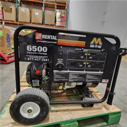 Dallas Location - As-Is 6,500-Watt Gasoline Powered Portable Generator(Lot Of 2)