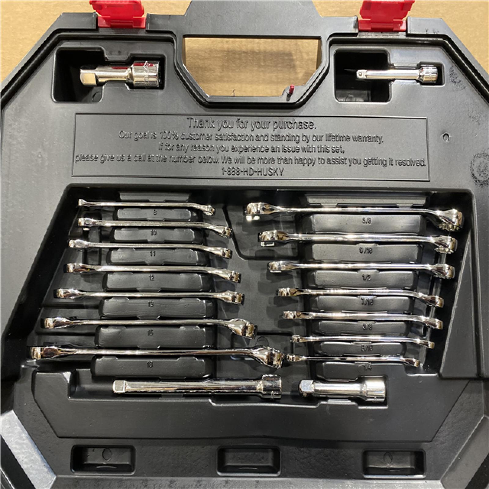 LIKE NEW! -Husky Mechanics Tool Set (194-Piece)