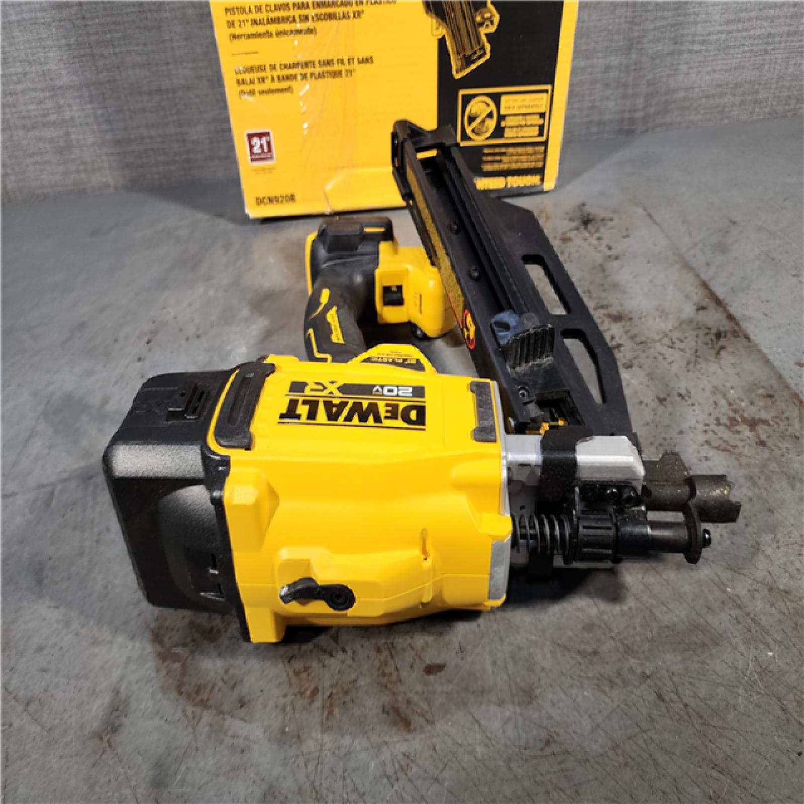 HOUSTON LOCATION - AS-IS DEWALT 20-Volt 21Â° Cordless Framing Nailer (Tool-Only)