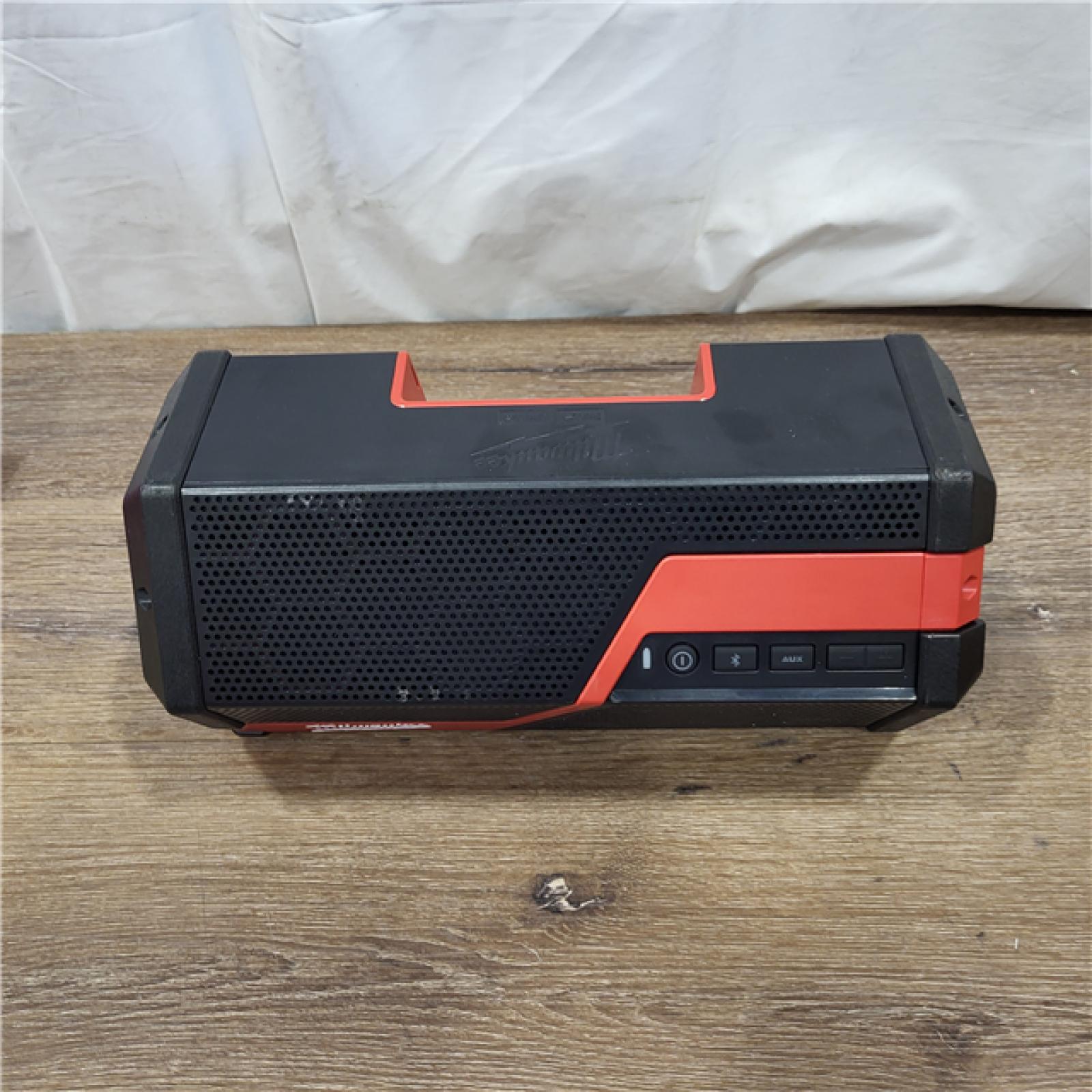 AS-IS Milwaukee M18/M12 Wireless Bluetooth Weather Resistant Jobsite Speaker (Tool Only)