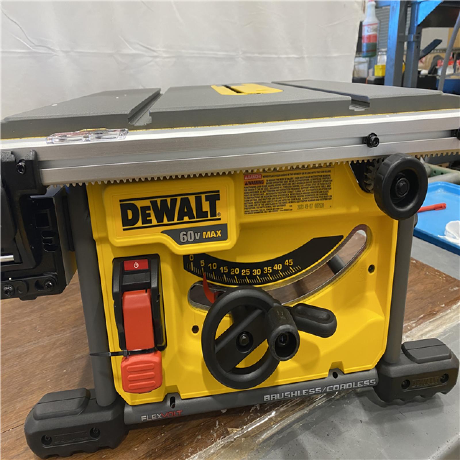 AS-ISDewalt - DCS7485B - DeWALT DCS7485B FLEXVOLT 60-Volt 8-1/4-Inch Adjustable Table Saw - Bare Tool