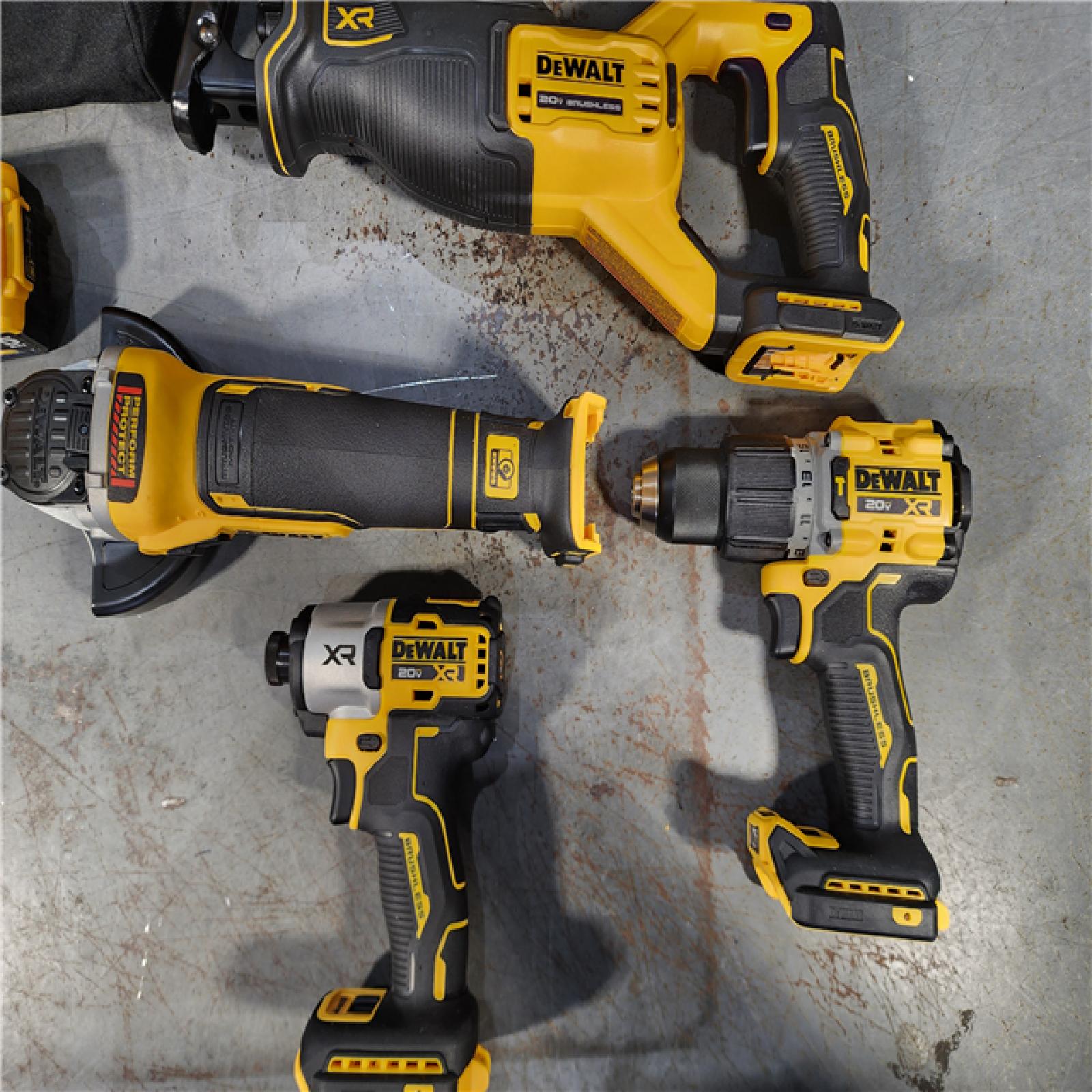 HOUSTON LOCATION - AS-IS DEWALT 20V 5-TOOL COMBO KIT