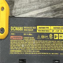 AS-IS DEWALT 20V MAX XR 18 Gauge Brad Nailer Kit