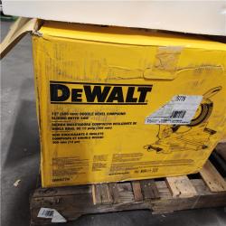 Dallas Location - Like New- DeWalt DWS779 12 Sliding Double Bevel Compound Miter Saw