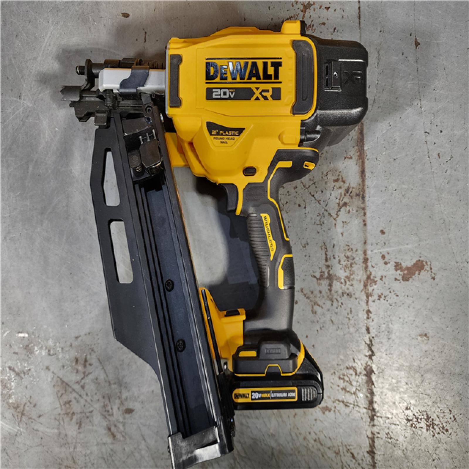 HOUSTON LOCATION - AS-IS DEWALT 20-Volt 21Â° Cordless Framing Nailer (Tool-Only)