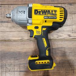 AS-IS DEWALT 20V MAX* XR 1/2  High Torque Impact Wrench with Hog Ring Anvil