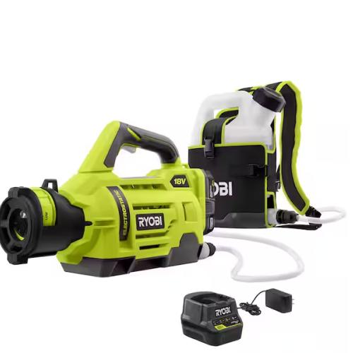 NEW! - RYOBI ONE+ 18V Cordless Electrostatic 1 Gal. Sprayer Kit with (2) 2.0 Ah Batteries and (1) Charger - (2 UNITS)