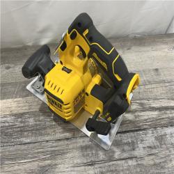 AS-IS DEWALT 20V MAX Cordless Brushless 7-1/4 in. Sidewinder Style Circular Saw with FLEXVOLT ADVANTAGE (Tool Only)