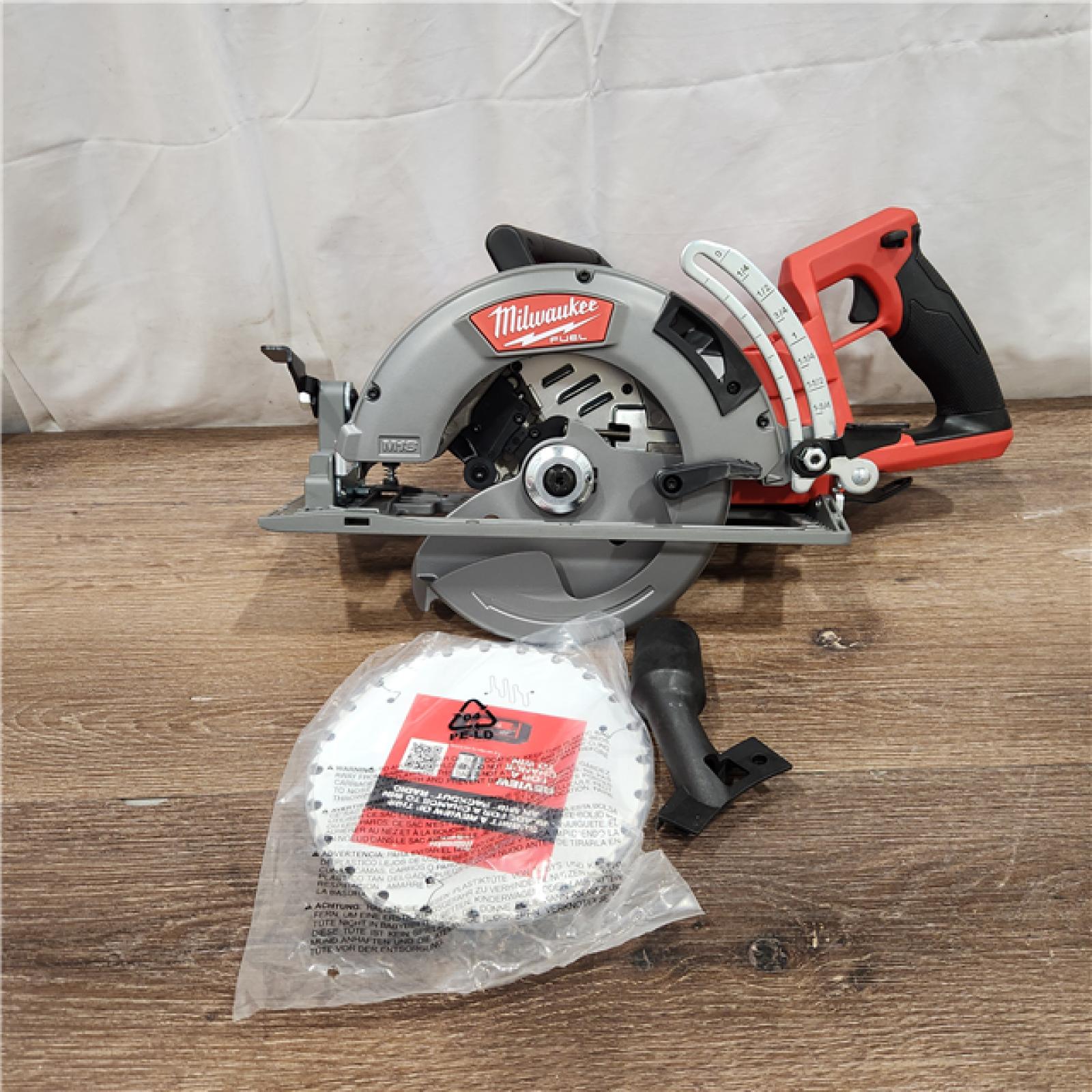 AS-IS Milwaukee 2830-20 Rear Handle Circular Saw M18 FUEL 7-1/4  Cordless Brushless Tool Only