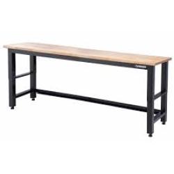 Phoenix Location NEW Sealed Husky 8 ft. Adjustable Height Solid Wood Top Workbench in Black for Ready to Assemble Steel Garage Storage System G9600-US1