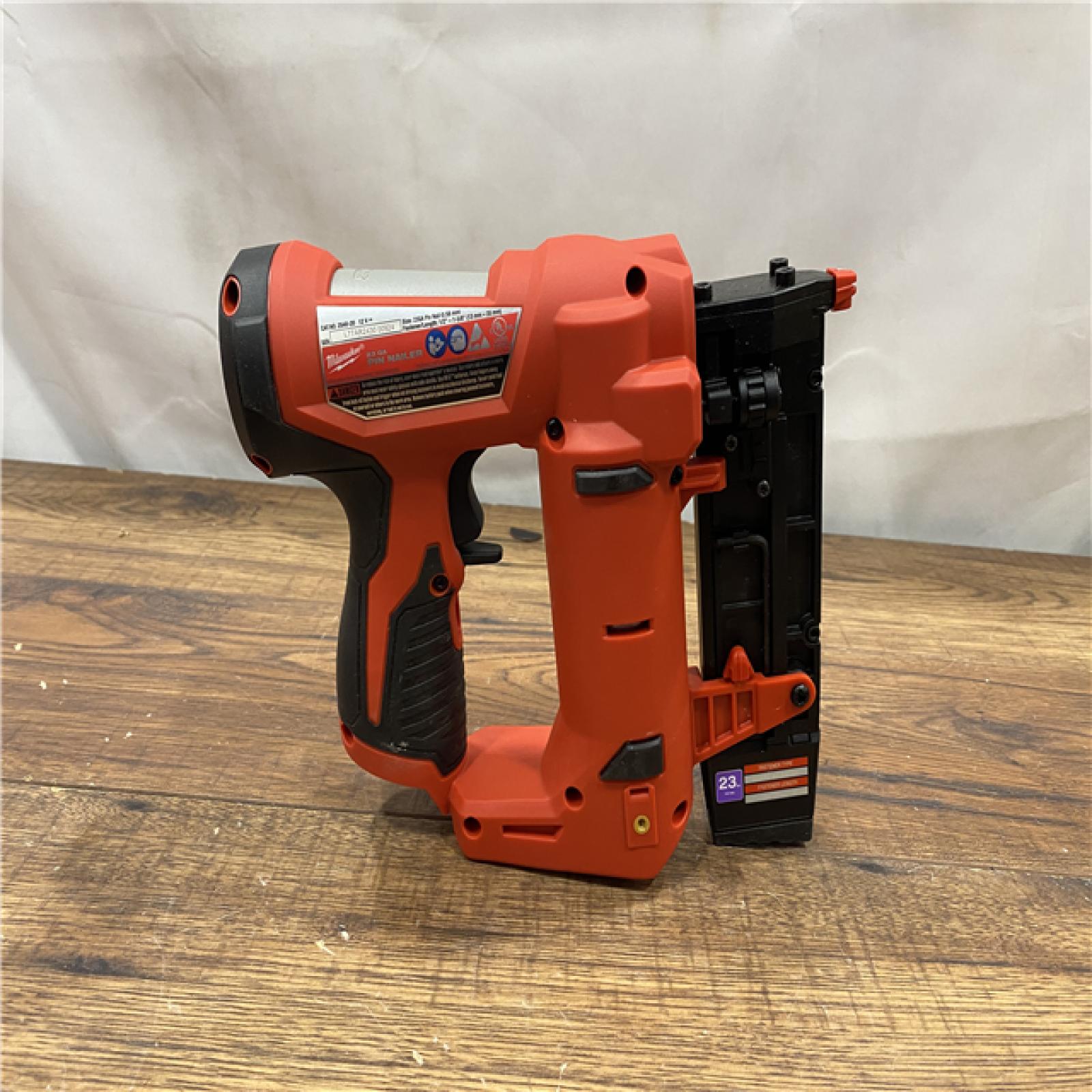 AS IS Milwaukee 2540-20 12V 23 Gauge Cordless Pin Nailer (Tool Only)