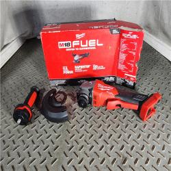 HOUSTON LOCATION - AS-IS Milwaukee 2880-20 M18 FUEL 18-Volt Lithium-Ion Brushless Cordless 4-1/2 in./5 in. Grinder W/Paddle Switch (Tool-Only)