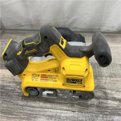 AS-IS DEWALT 20-Volt Cordless Belt Sander (Tool-Only)