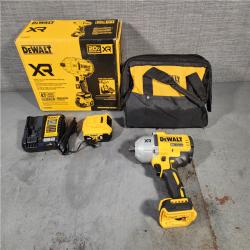 HOUSTON LOCATION - AS-IS (APPEARS LIKE NEW) DEWALT 20V MAX* XR 1/2 High Torque Impact Wrench with Hog Ring Anvil