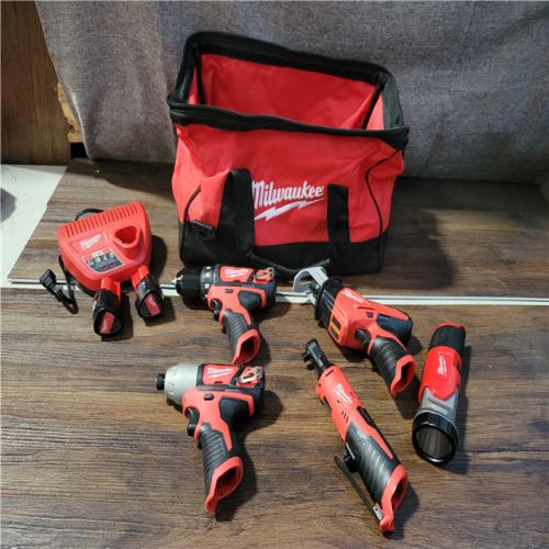 California New 5 TOOL Combo Kit (2 Batteries, Charger, and Bag Included)