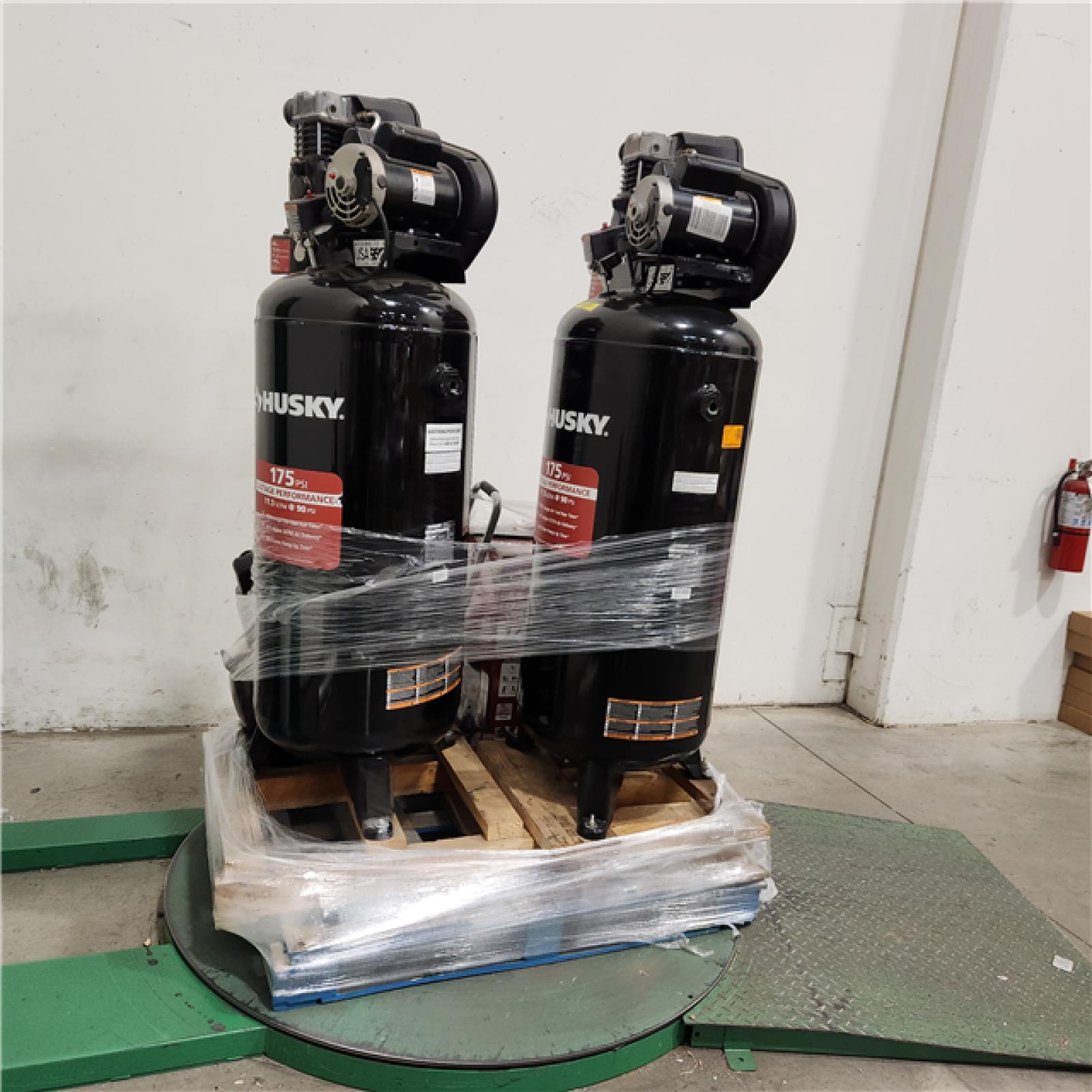 Dallas Location - As-Is Husky Electric Air Compressor(Lot Of 4)