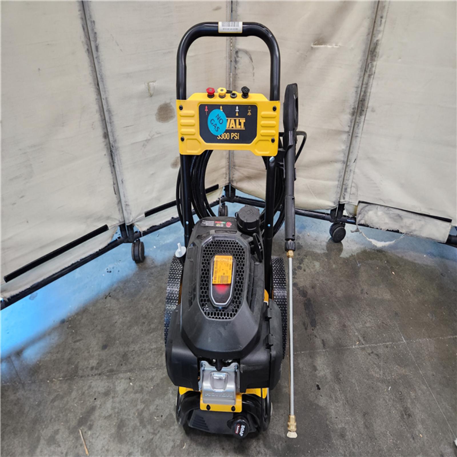 California AS-IS DEWALT 3300 PSI 2.4 GPM Gas Cold Water Pressure Washer with HONDA GCV200 Engine