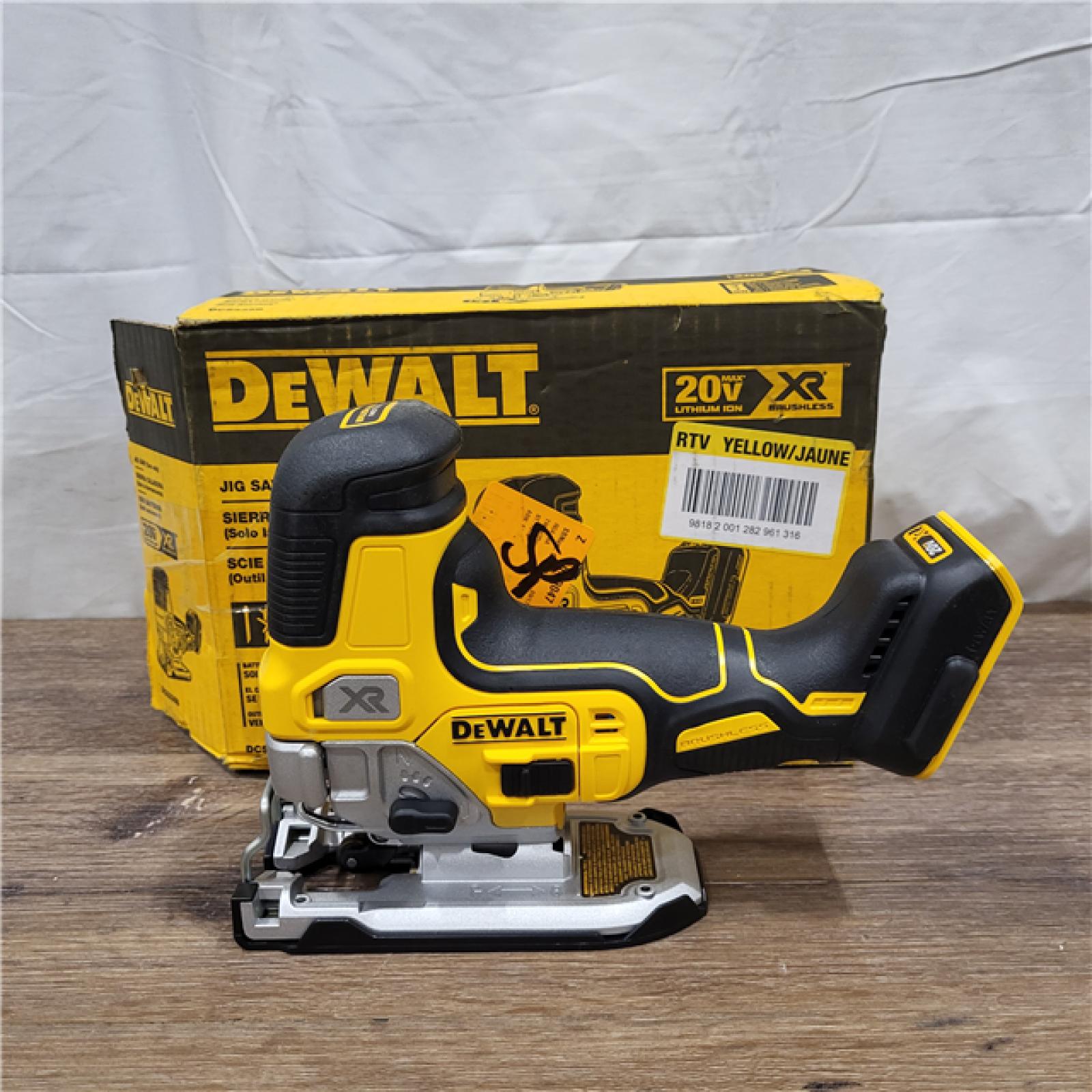 AS-IS Dewalt 20V MAX XR Body Grip Jig Saw Bare (Tool Only)