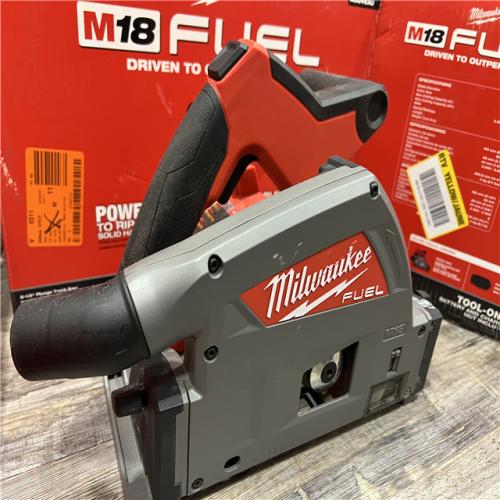 AS-IS Milwaukee M18 FUEL 18V Lithium-Ion Cordless Brushless 6-1/2 in. Plunge Cut Track Saw (Tool-Only)