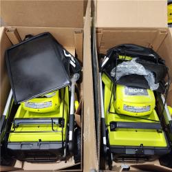 Dallas Location - As-Is RYOBI 40V HP Brushless 21 in. Cordless Battery Self-Propelled Lawn Mower with (2) 6.0 Ah Batteries and Charger(Lot Of 2)