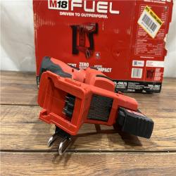 AS IS M18 FUEL 18-Volt Lithium-Ion Brushless Cordless 18-Gauge 1/4 in. Narrow Crown Stapler (Tool-Only)