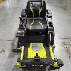 DALLAS LOCATION - AS-S RYOBI 80V HP Brushless 30 in. Battery Electric Cordless Zero Turn Riding Mower