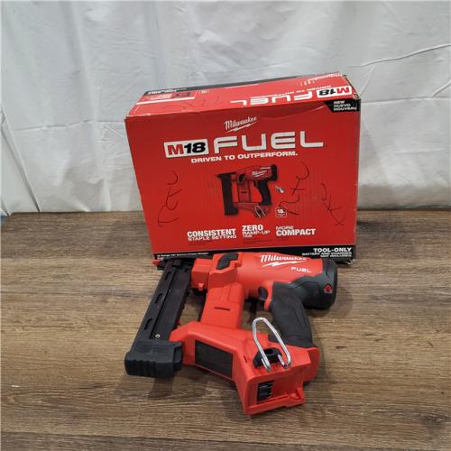 AS-IS M18 FUEL 18-Volt Lithium-Ion Brushless Cordless 18-Gauge 1/4 in. Narrow Crown Stapler (Tool-Only)