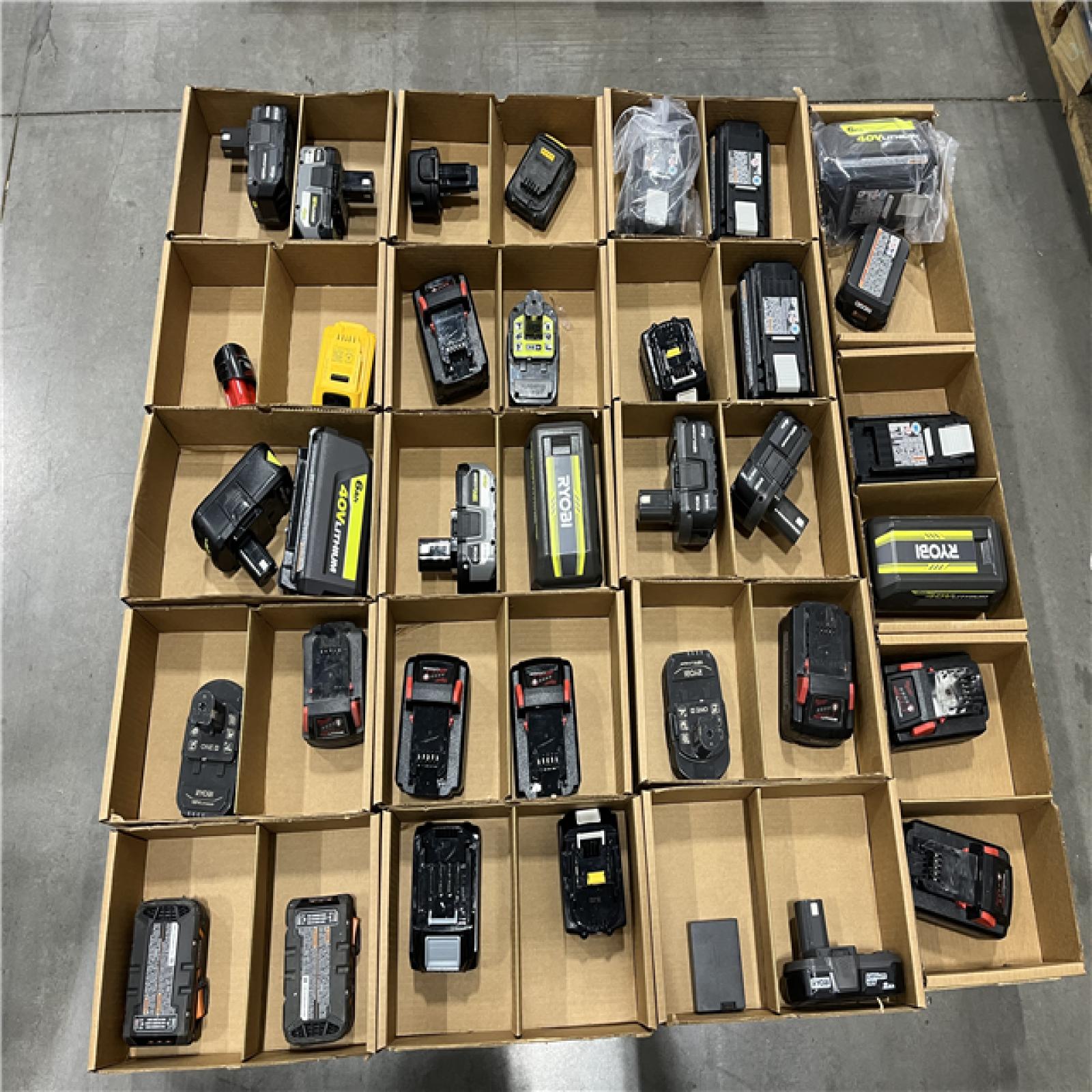 DALLAS LOCATION - AS-IS BATTERY PALLET