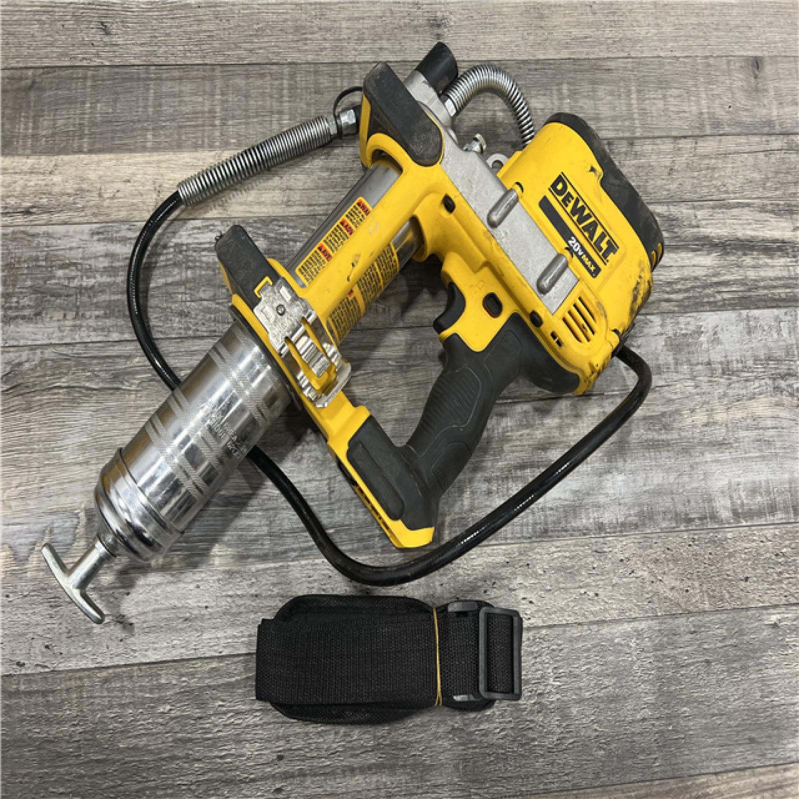 AS-IS DEWALT 20-Volt MAX Cordless Grease Gun (Tool-Only)