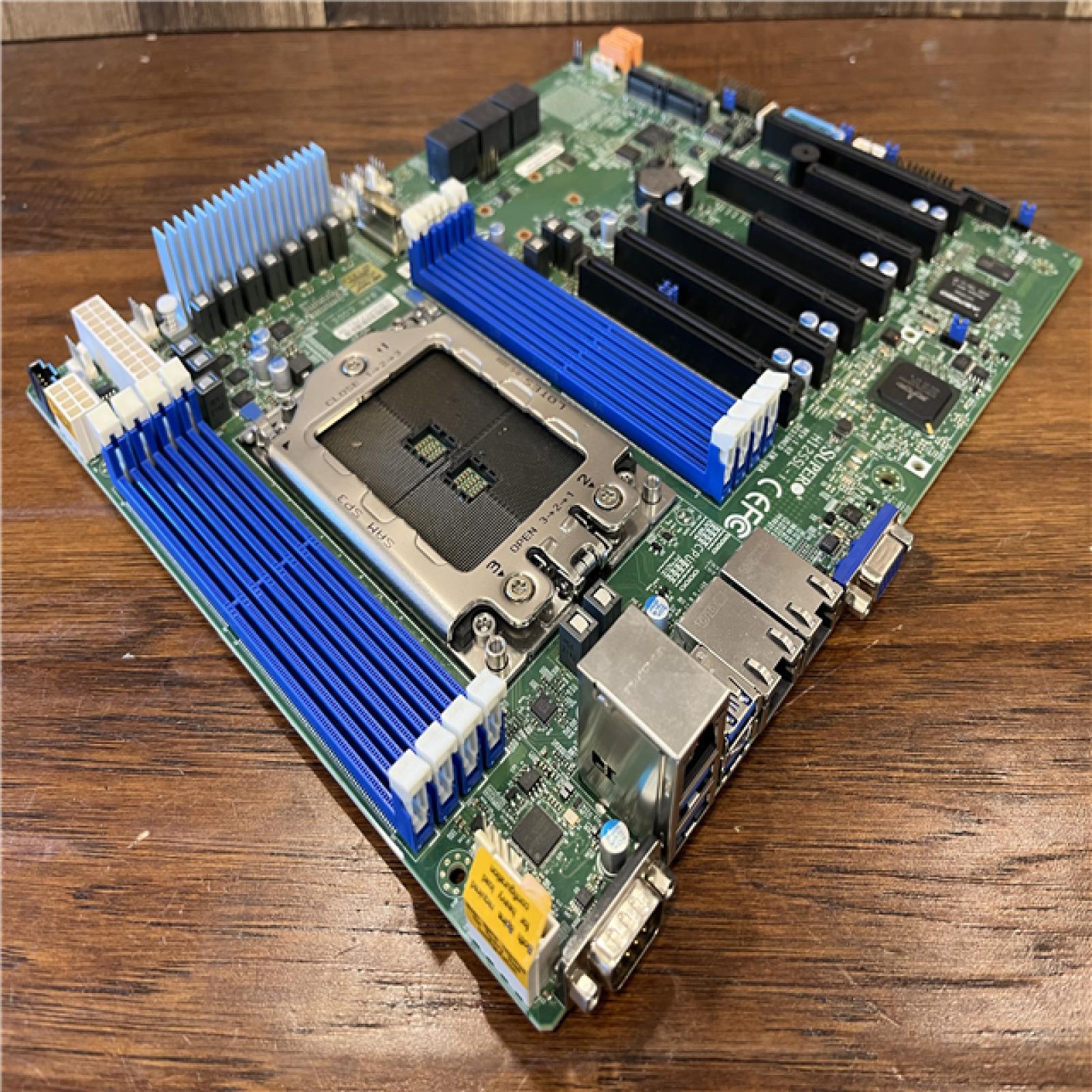 AS-IS Supermicro H12SSL-I Server Motherboard - AMD Chipset - Socket SP3 - ATX