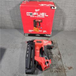 HOUSTON LOCATION - AS-IS Milwaukee Tool Cordless Finish Nail Gun 18 V 3020-20 (TOOL ONLY)