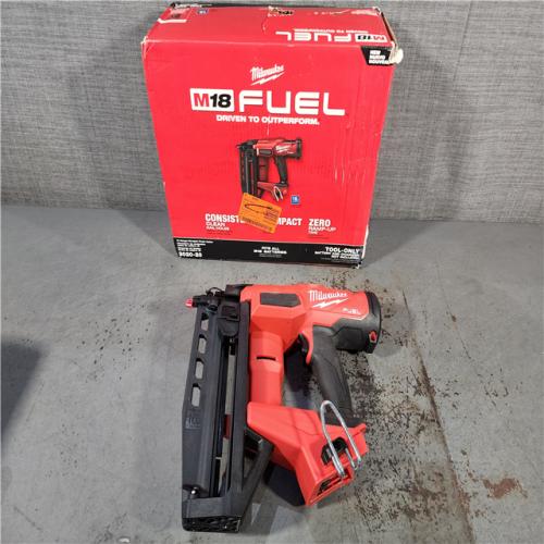 HOUSTON LOCATION - AS-IS Milwaukee Tool Cordless Finish Nail Gun 18 V 3020-20 (TOOL ONLY)