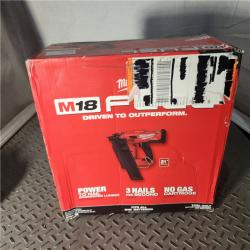 Houston location AS-IS MILWUAKEE M18 FUEL 3-1/2 in. 18-Volt 21-Degree Lithium-Ion Brushless Cordless Framing Nailer (Tool-Only)