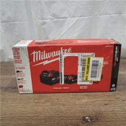 AS-IS Milwaukee M18 18-Volt Lithium-Ion Starter Kit with One 5.0 Ah and One 2.0 Ah Battery and Charger