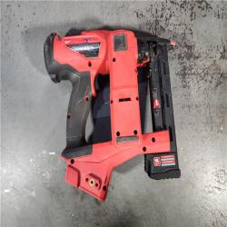 HOUSTON LOCATION - AS-IS M18 FUEL 18-Volt Lithium-Ion Brushless Cordless 18-Gauge 1/4 in. Narrow Crown Stapler (Tool-Only)